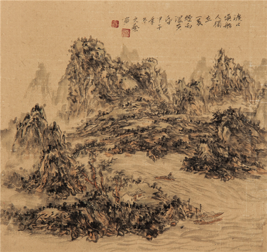 淺談當代名家靳文藝的山水藝術