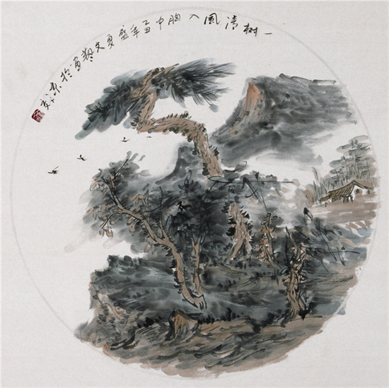 淺談當代名家靳文藝的山水藝術