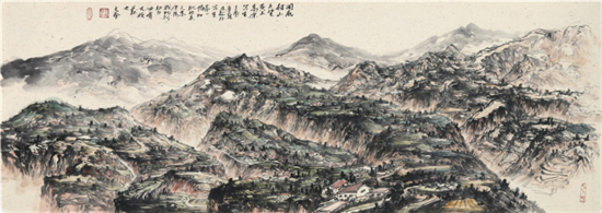淺談當代名家靳文藝的山水藝術