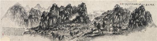 淺談當代名家靳文藝的山水藝術