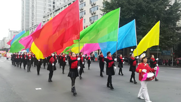 豐都龍獅鬧元宵——張登云手機拍圖