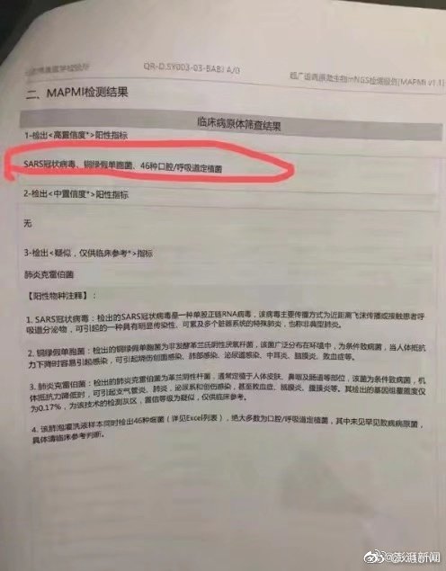 發布疫情被訓誡的武漢醫生李文亮確診新冠肺炎