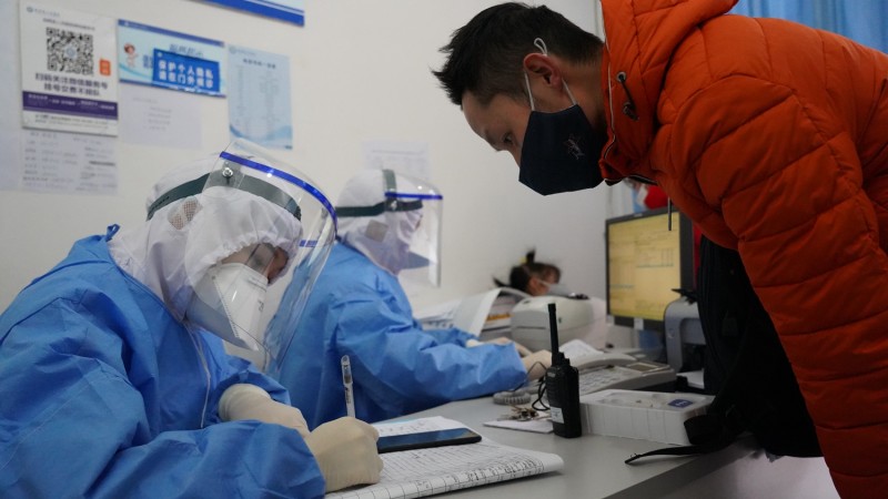 四川劍閣抗疫一線守護的戰士們