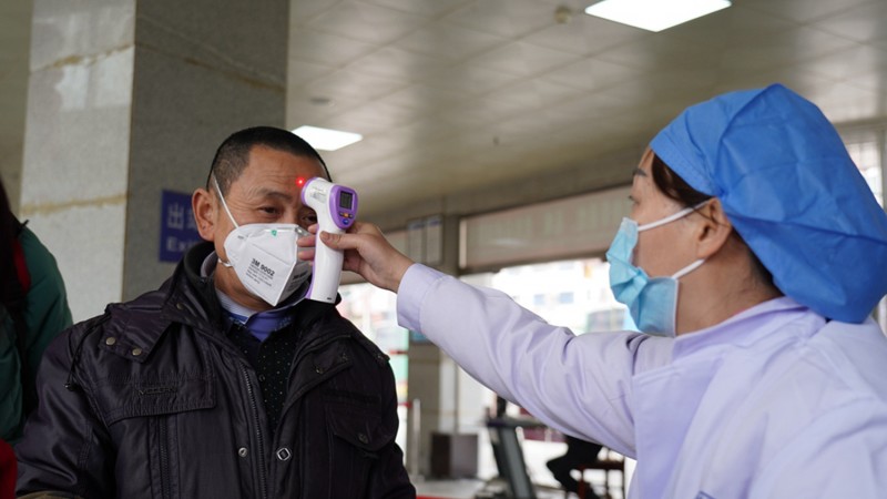 四川劍閣抗疫一線守護的戰士們