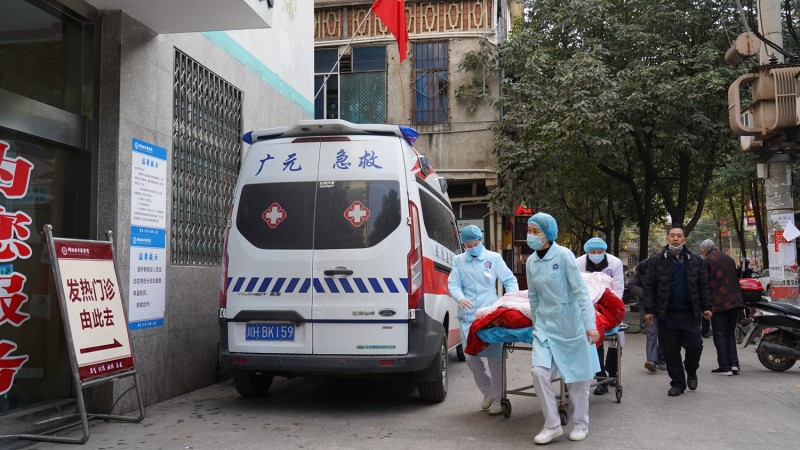 四川劍閣抗疫一線守護的戰士們