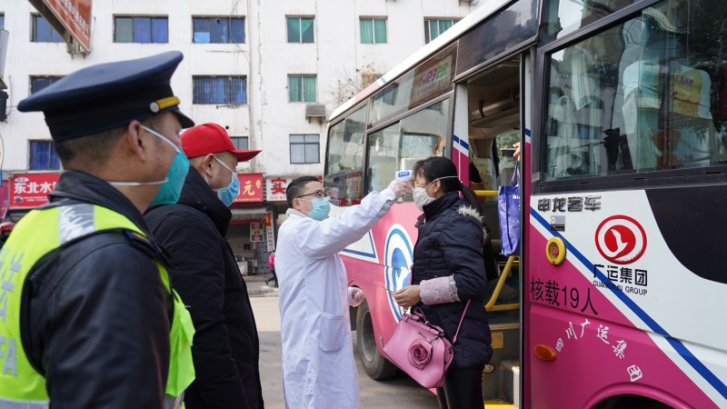 四川劍閣抗疫一線守護的戰士們