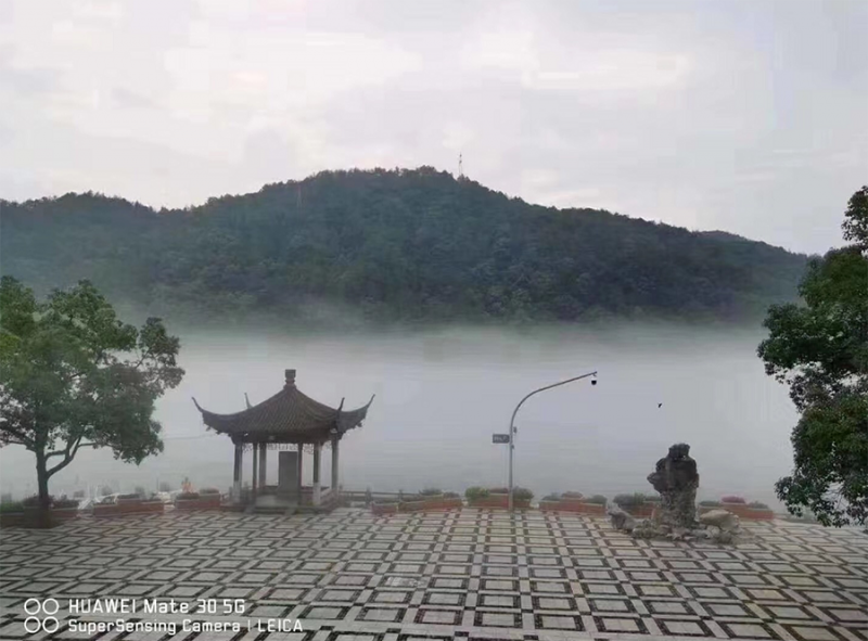 24張對比圖！這是泄洪前后的新安江城區 航拍畫面讓人痛心