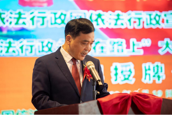 全國依法行政網依法行政宣教部寧夏工作組揭牌儀式