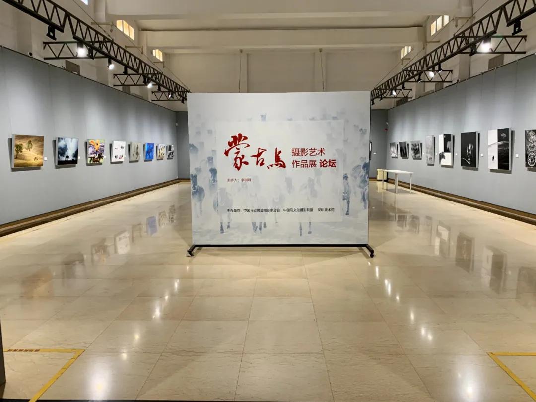 蒙古馬攝影藝術作品展暨《蒙古馬》畫冊首發式開幕