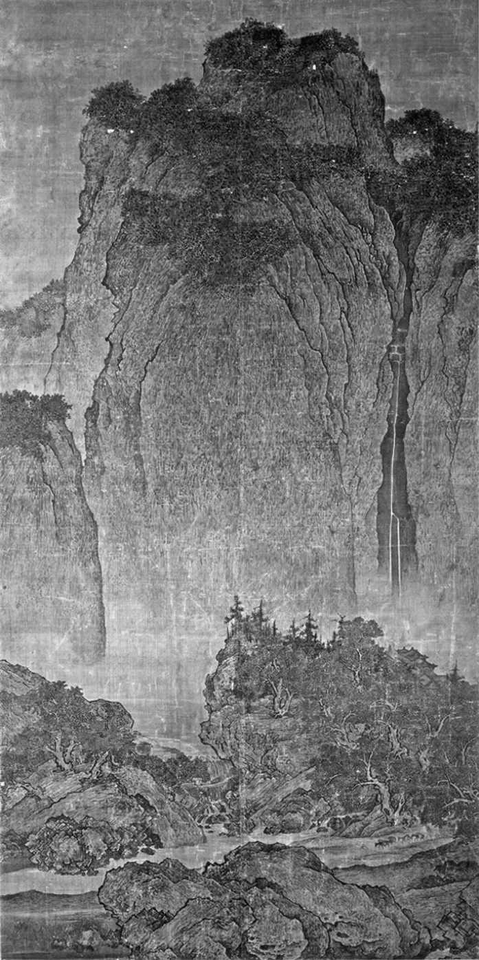 宋代范寬（約960－1030），《溪山行旅圖》。
