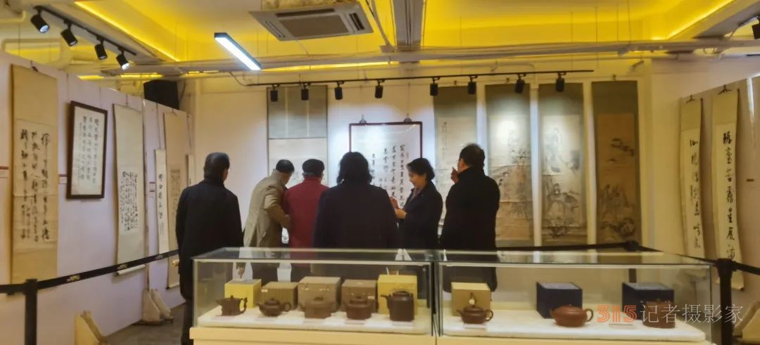 迎新年＂愿景共享＂中美聯合藝術交流展在上海中國書法院北外灘藝術館開展