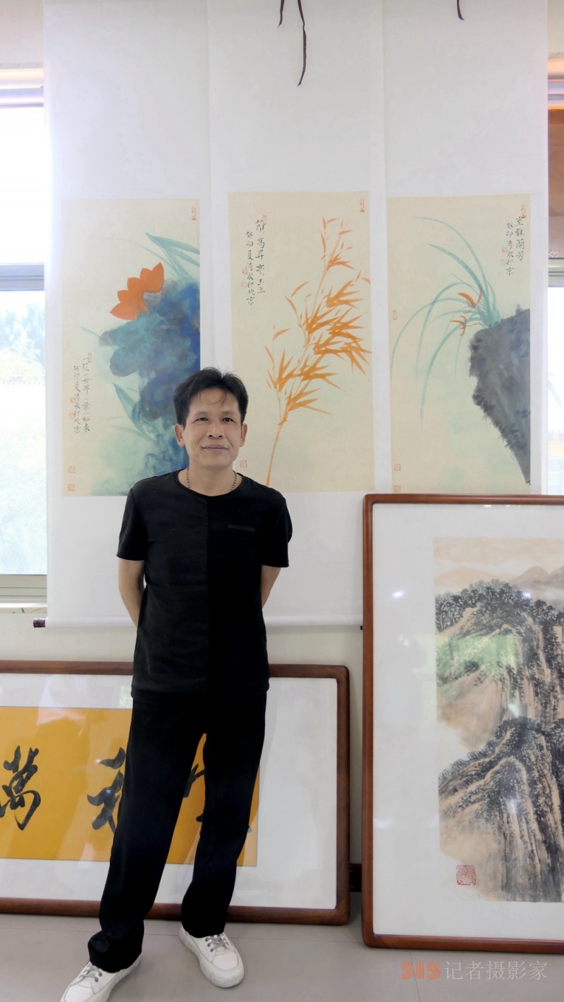 淄博竹林寺舉行迎七一佛陀山竹林書(shū)畫雅集