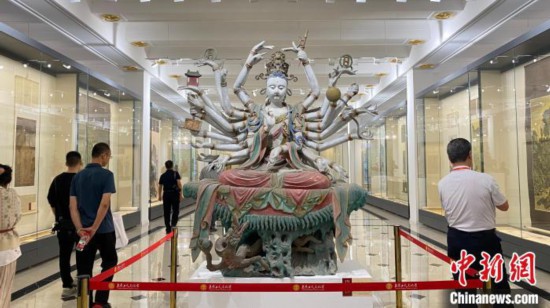 中國古代優秀繪畫書法雕塑作品臨摹展太原開展