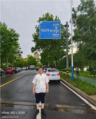 政協委員孫煥文:大雨中的“愛心行走”