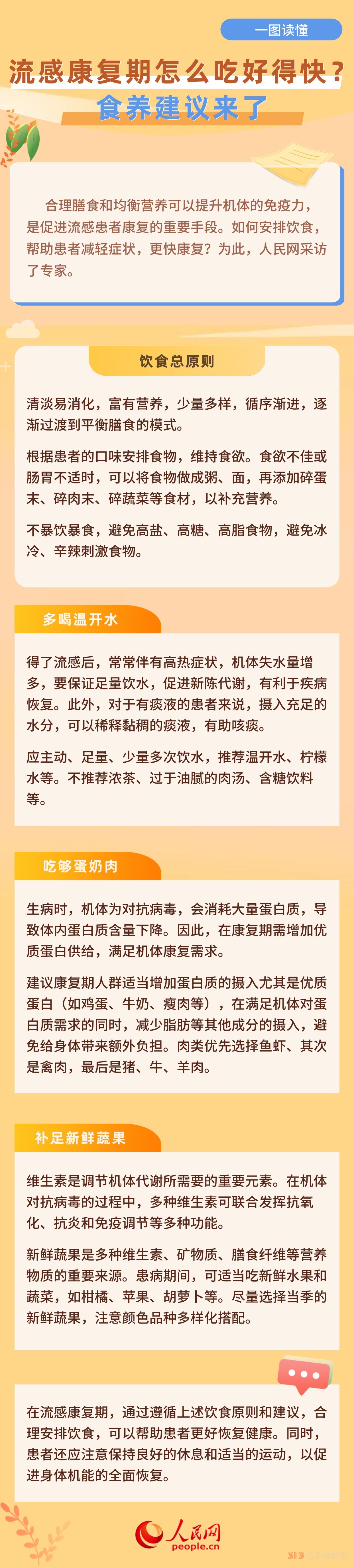 流感康復期怎么吃好得快？食養建議來了