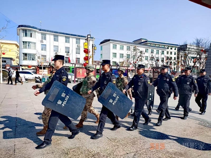 甘肅禮縣：武裝聯(lián)勤保平安