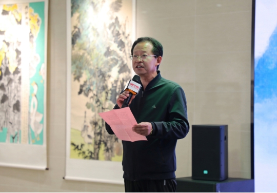 “墨潤鵲華”書畫藝術展在濟南開幕 搭建南北文化交流新平臺