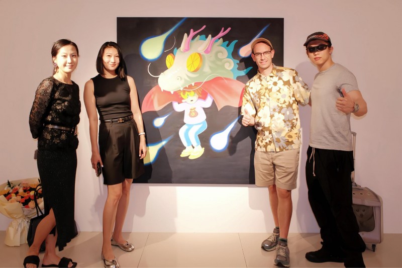 西班牙藝術家KOCTEL個展《橙色樂園》登陸北京216SPACE