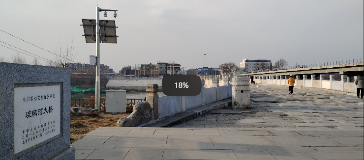 涿州雙塔與古橋