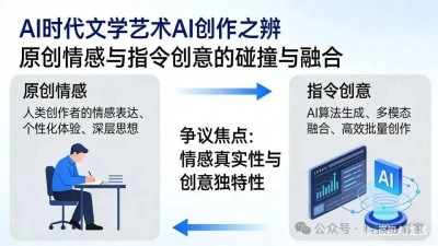 AI文學(xué)創(chuàng)作之辯：原創(chuàng)情感與指令創(chuàng)意