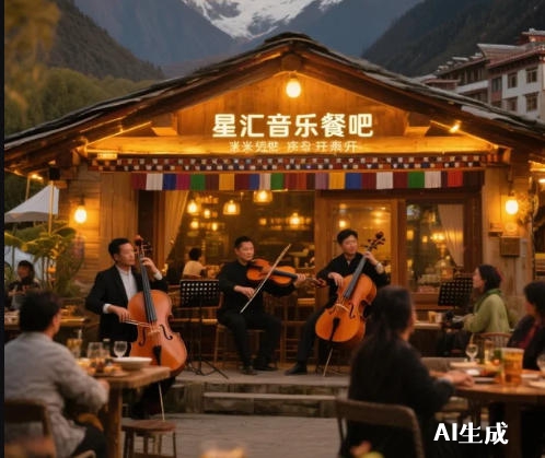 魯藏情深譜新章 米林市星匯音樂餐吧啟幕
