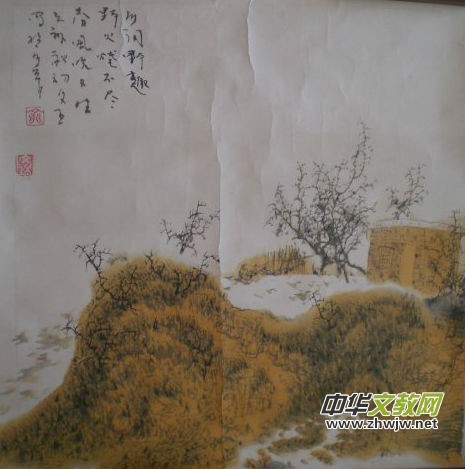 著名書(shū)畫(huà)家俞文杰山水畫(huà)欣賞