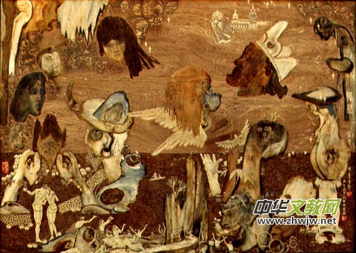 書畫家哈羅新表現主義書畫展飲譽京城