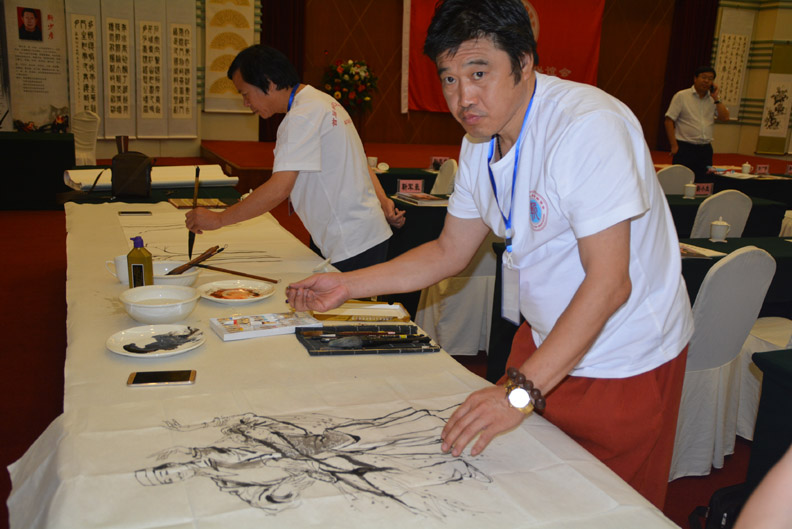 中華靳氏首屆書畫藝術研討會作品展召開