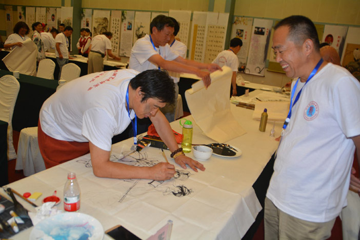 中華靳氏首屆書畫藝術研討會作品展選登