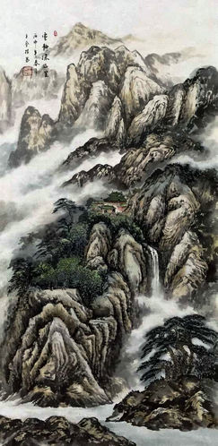 王余根的國畫藝術備受中外名人關注