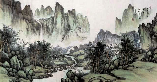 王余根的國畫藝術備受中外名人關注