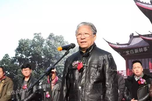 江蘇寶應泰山殿美術館開工典禮 乾隆御筆“天下第一名山”