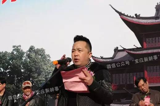 江蘇寶應泰山殿美術館開工典禮 乾隆御筆“天下第一名山”