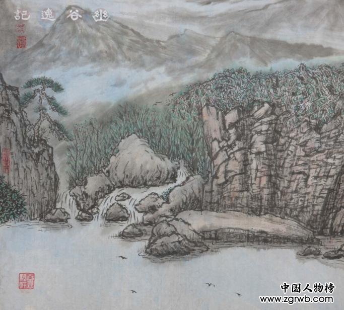 趙愛國(guó)--雙面中國(guó)畫發(fā)明人