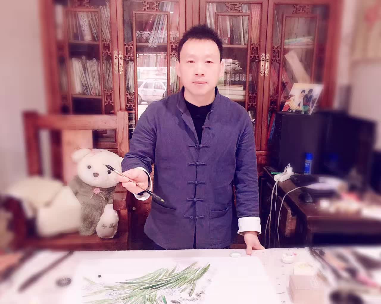 實力派書畫名家張珂