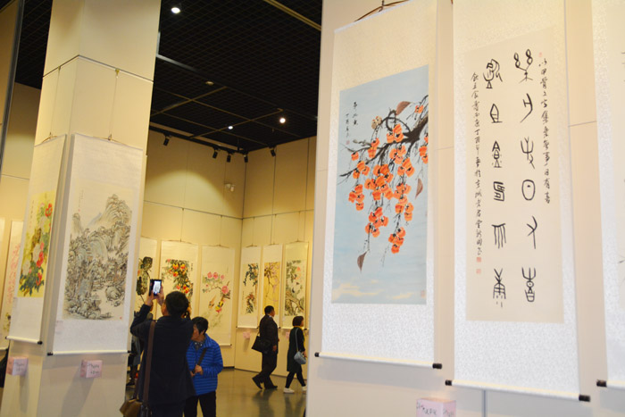 第五屆“大美平谷 水墨周莊”書畫展開幕