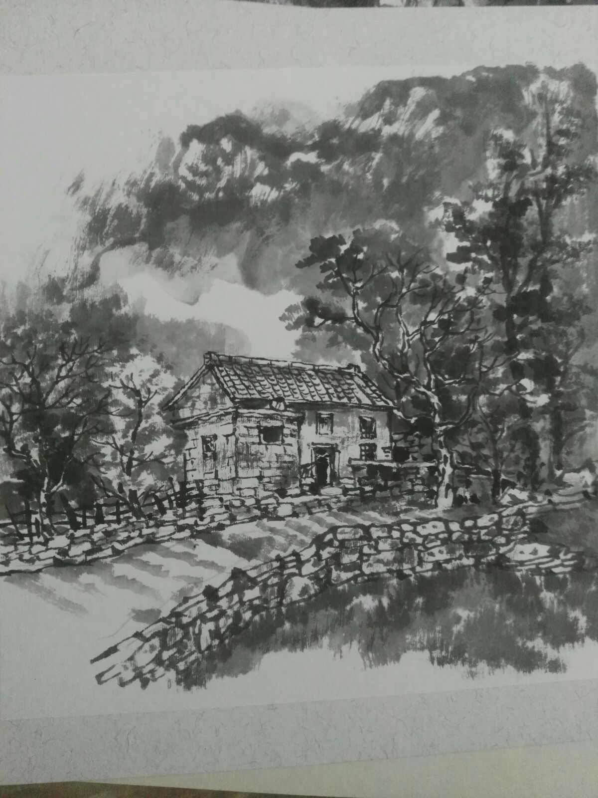 母親，您別再騙我……靳軍榆樹溝寫生日志