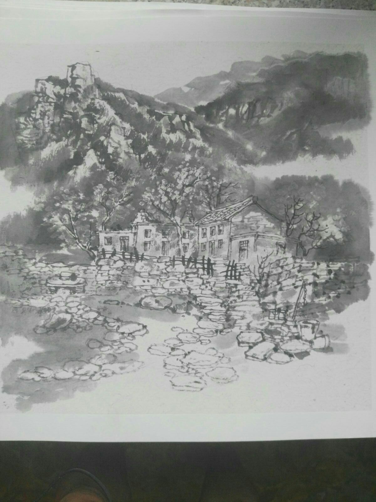 母親，您別再騙我……靳軍榆樹溝寫生日志