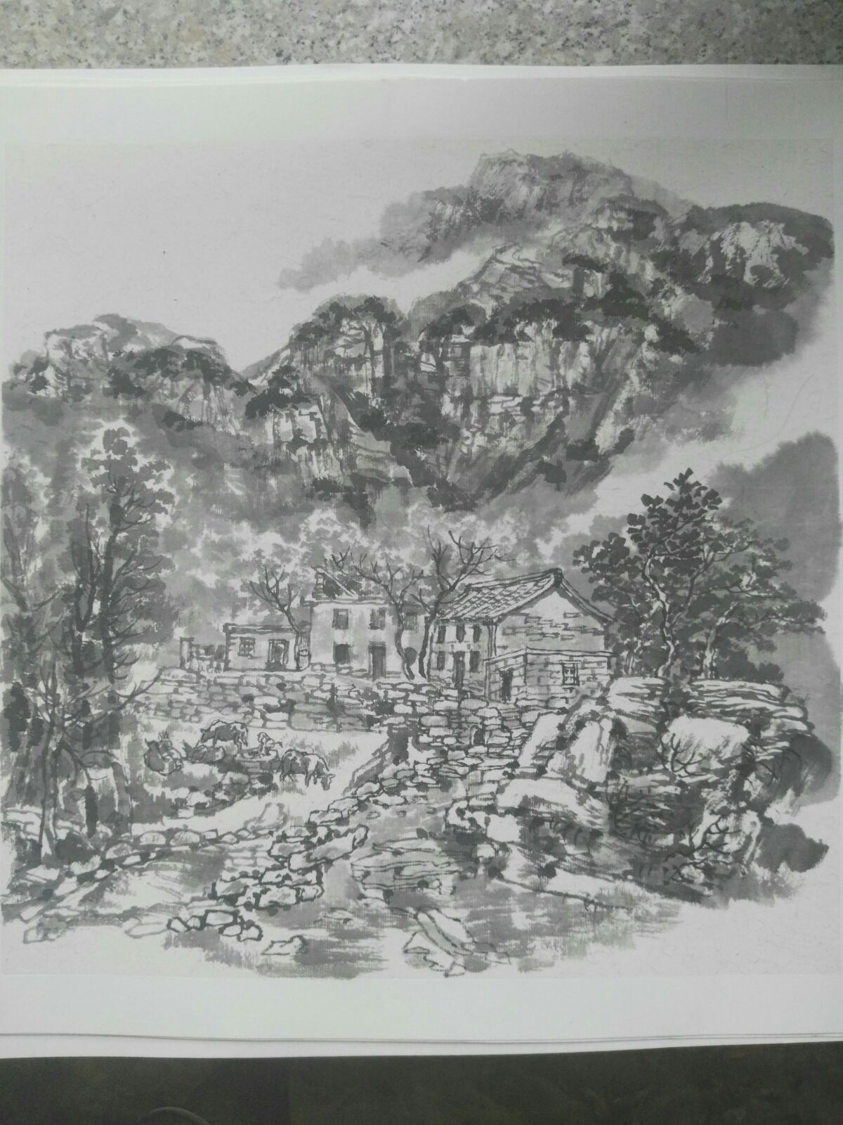 母親，您別再騙我……靳軍榆樹溝寫生日志