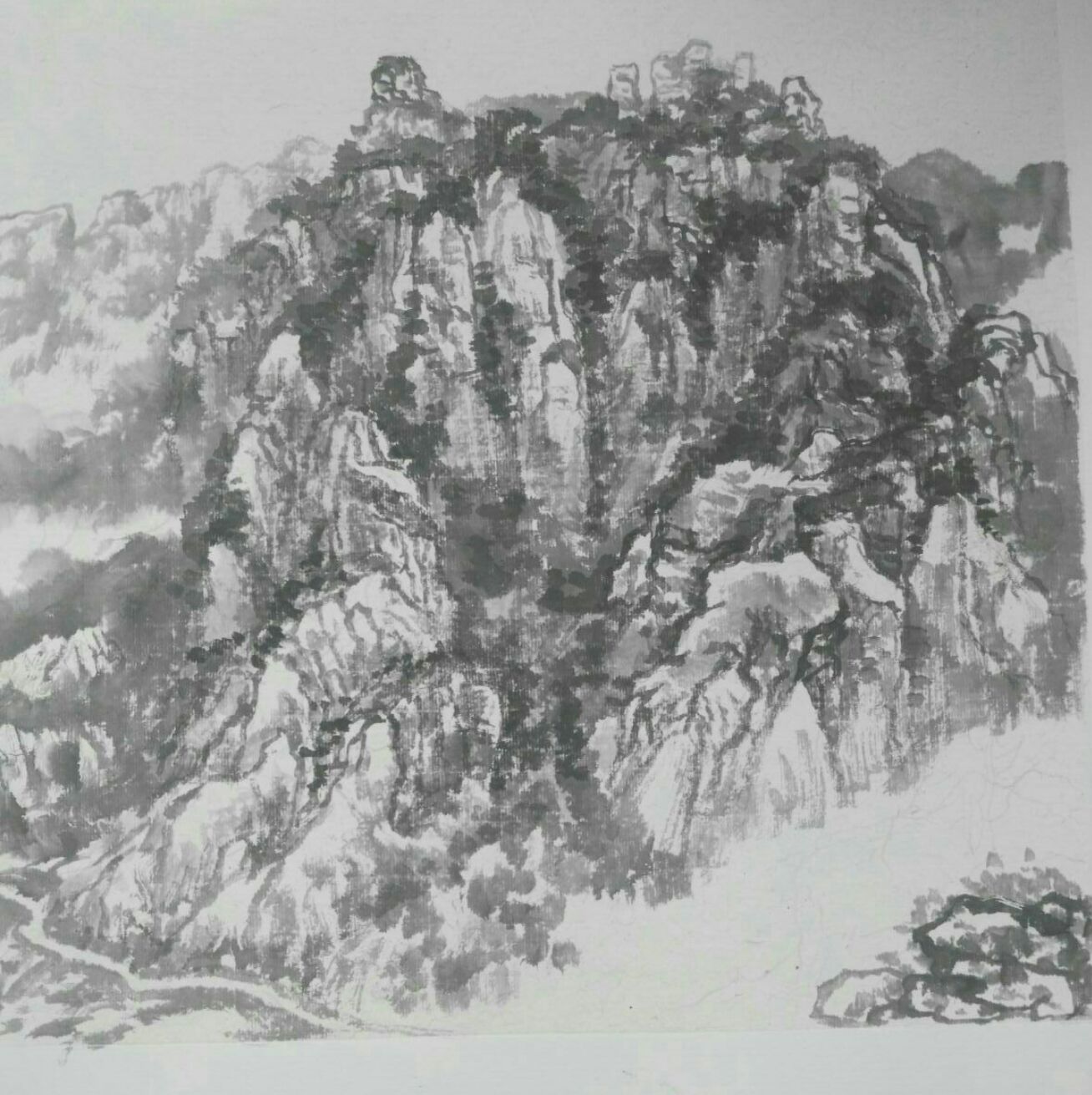 母親，您別再騙我……靳軍榆樹溝寫生日志
