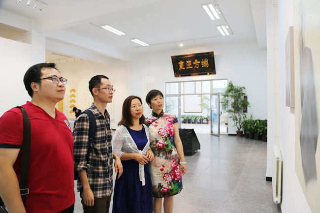 博雅承傳—2017中國（北京）書畫家作品邀請展”在北京漢方美術館舉行