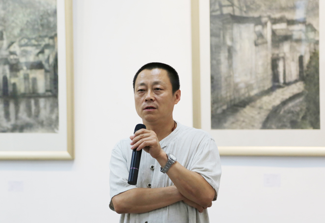 博雅承傳—2017中國（北京）書畫家作品邀請展”在北京漢方美術館舉行