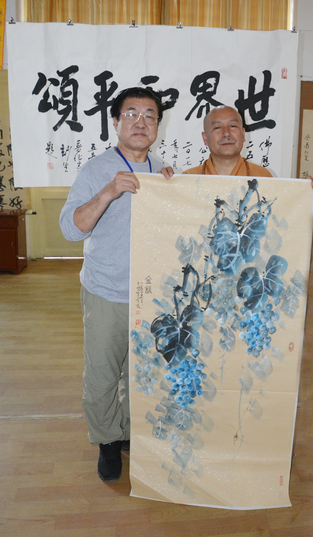 2017中國(guó)五臺(tái)山千僧齋筵·世界和平祈福大法會(huì)暨妙生大和尚詩(shī)偈即興創(chuàng)作正念正心詩(shī)文書畫攝影筆會(huì)在普化寺隆重舉
