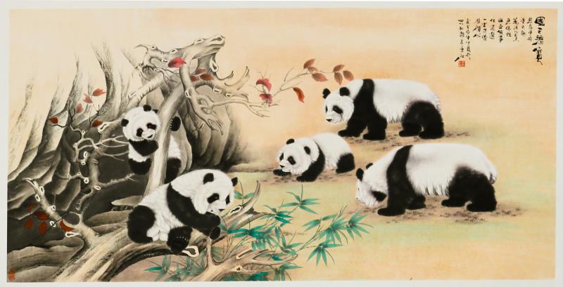 熊貓畫(huà)家吳長(zhǎng)江：國(guó)寶深處是情懷