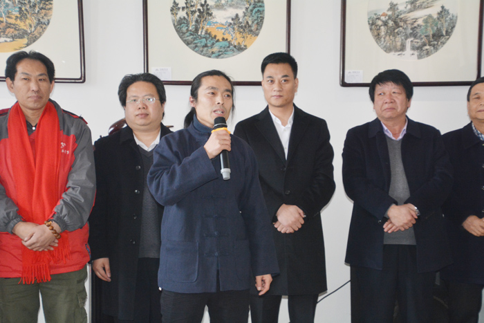 袁氏國(guó)藝新春年會(huì)暨于建剛曲勝利書(shū)畫(huà)聯(lián)展在宋莊舉行