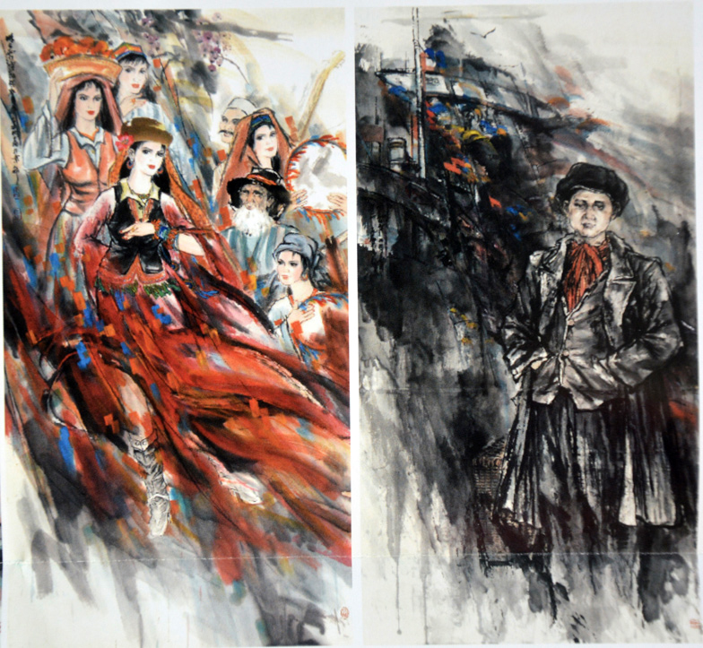 袁氏國(guó)藝新春年會(huì)暨于建剛曲勝利書(shū)畫(huà)聯(lián)展在宋莊舉行
