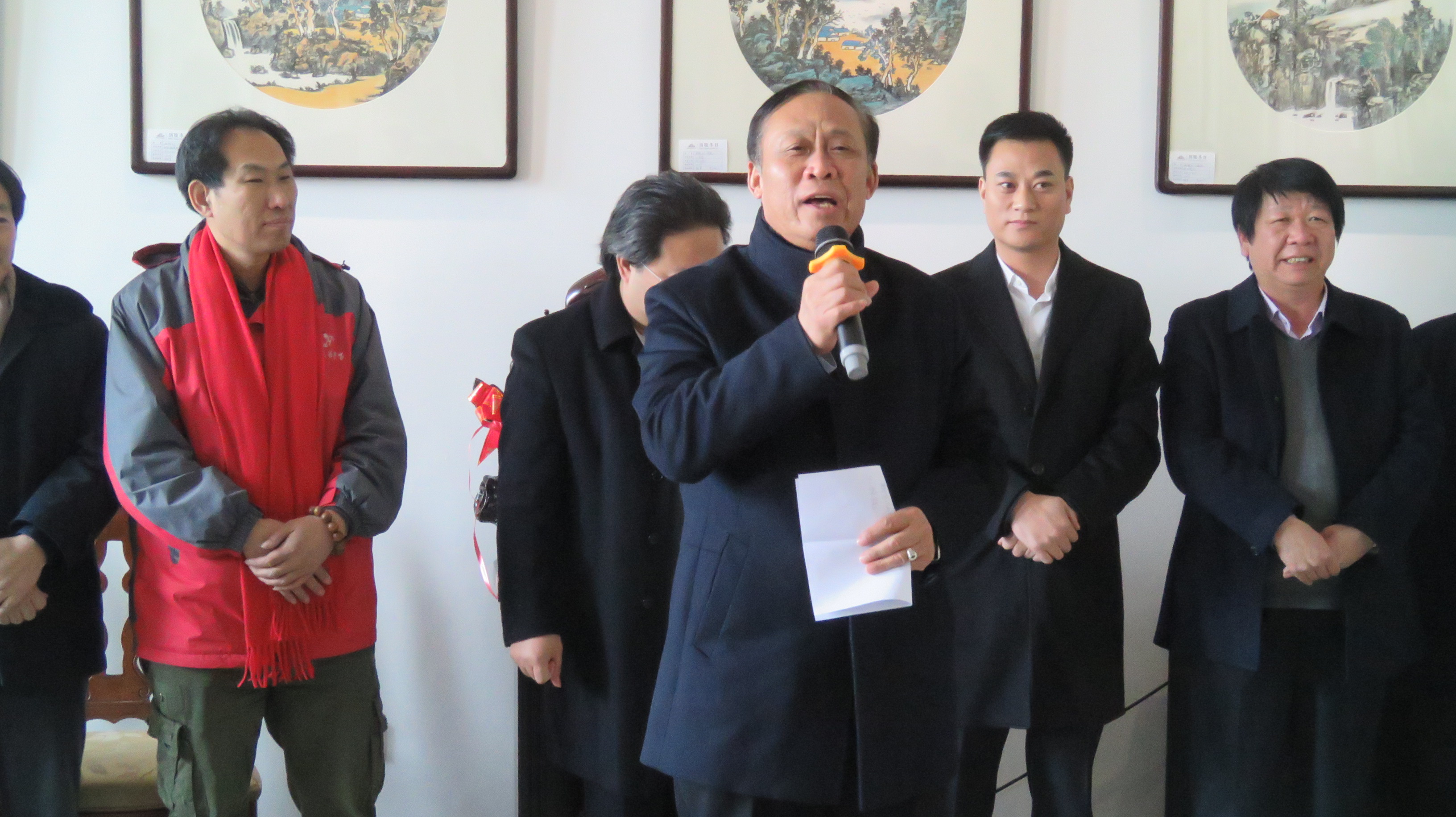 袁氏國(guó)藝新春年會(huì)暨于建剛曲勝利書(shū)畫(huà)聯(lián)展在宋莊舉行