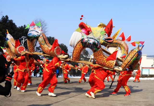 銅陵 龍燈開光降祥瑞，移風(fēng)易俗新農(nóng)林
