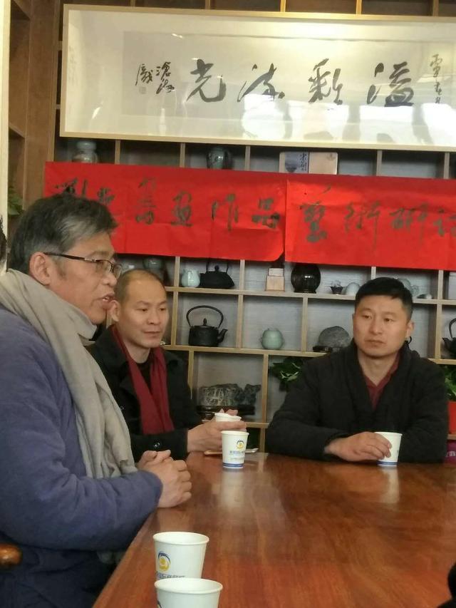 徽藝染墨·劉光作品品鑒會暨漆墨齋藝術(shù)館開館儀式在安徽淮北舉行