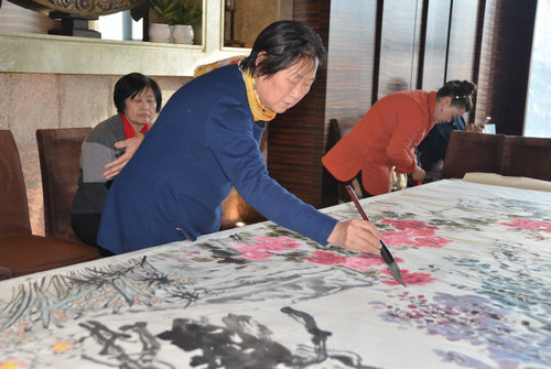 和平共展文化傳媒第三屆迎新春書畫聯誼會在京舉辦